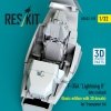 RESKIT RSU32-0109 F-35A Lightning II late cockpit (Basic edition with 3D decals) for Trumpeter kit (3D Printed) 1/32